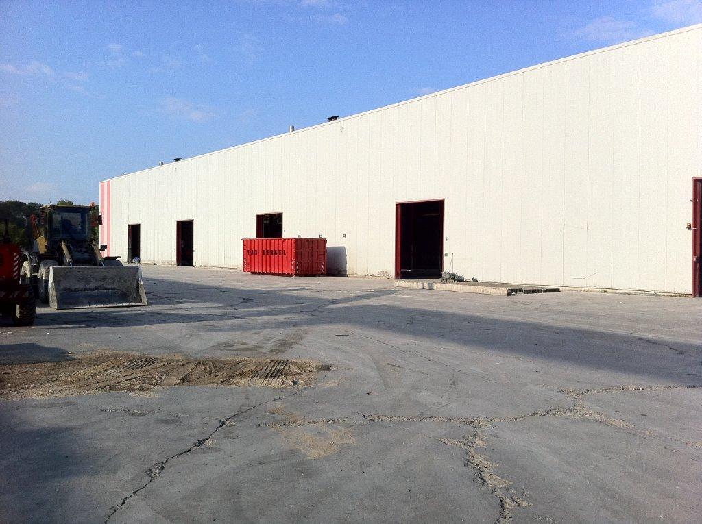 Aanvang sloop loods Spaansen Harlingen